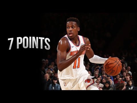 Frank Ntilikina Full Highlights Knicks vs Raptors 11.22.2017 - 7 Points