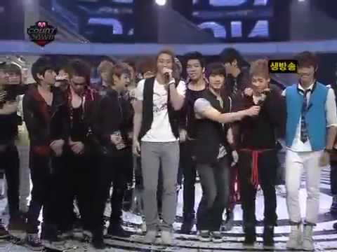 B2ST wins #1 on MCD! + encore