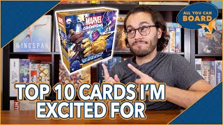 Top 10 Cards I'm Excited For in MAD TITAN'S SHADOW | Marvel Champions | LEAKED CARDS! (Spoilers!)