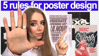 5 Poster Design Mistakes Every Beginner Makes