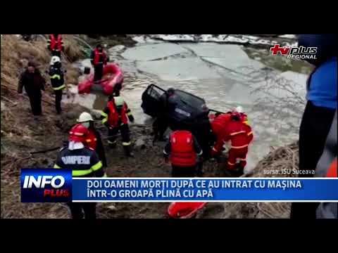 DOI OAMENI MORTI DUPA CE AU INTRAT CU MASINA INTR O GROAPA PLINA CU APA 1
