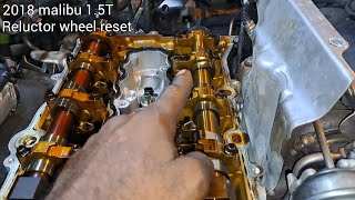 vacuum pump broke and threw off timing. chevy p0014 p0017