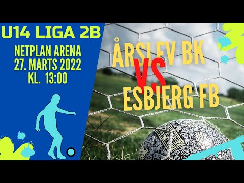 U14 Liga 2B: Årslev BK  - Esbjerg fB.