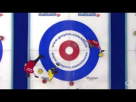 CURLING: FRA-SWE Euro Chps 2013 Men Draw 5 HIGHLIGHTS