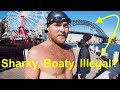 Harry Bryant's Epic Swim Across Sydney Harbour With A Steak Attached To His Leg!