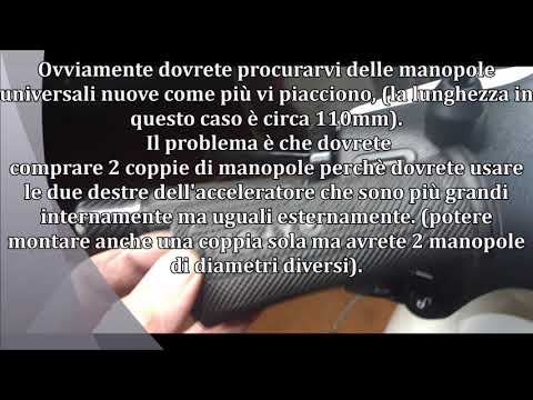 Tutorial Sostituzione Manopole Oxford Termosaldate - Replace heated grips Oxford