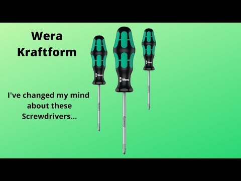 Wera Kraftform Screwdrivers, Are They Really That Good??