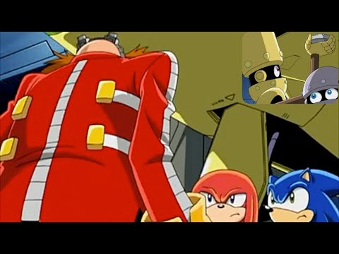 Sonic X Comparison: Eggman Inspects Sonic's And Amy's Planes (Japanese VS English)