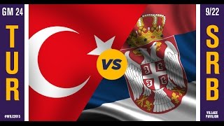 WILC 2015: Game 24 - Turkey vs. Serbia