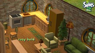 building a cozy stone cottage deep in the woods 🌲 | sims 2 speedbuild