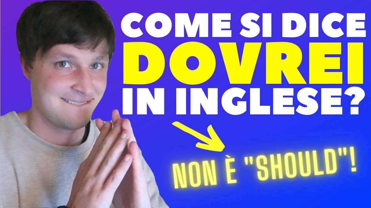 Ecco perché sbagli quando dici "should"