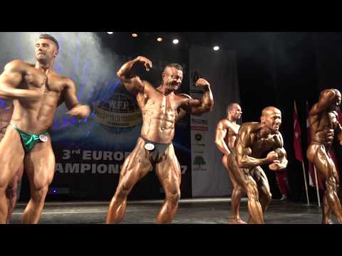 Posedown - Men Super Body - WFF European Championship 2017