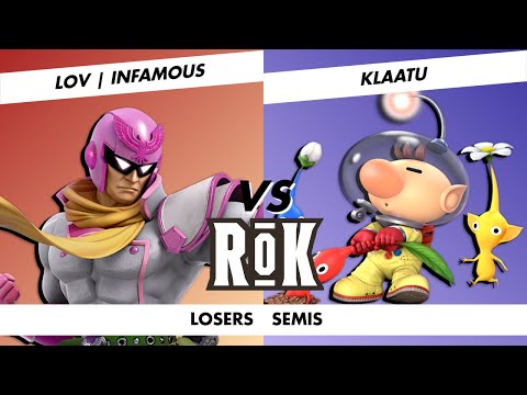 Revival of Kin #176 - Lov | Infamous (C. Falcon/Cloud) VS Klaatu (Olimar/Piranha Plant)-Losers Semis