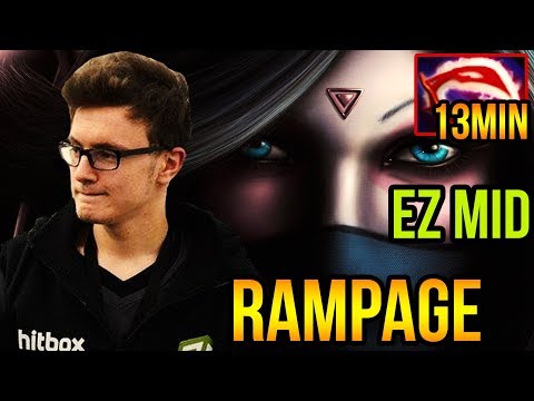 Miracle- Templar Assassin Full Game - Mid Lane - Rampage - Dota 2 Pro Gameplay