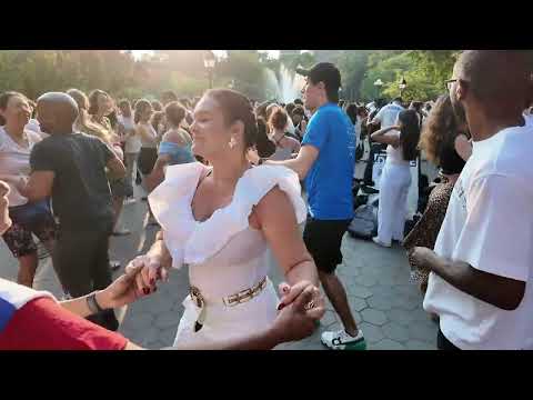 Salsa Dura at Washington Square Park   Ahi Na Ma 6 11 2025