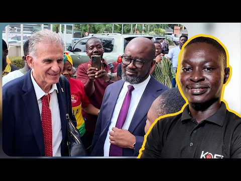 Ghana New Coach Carlos Queros ; A Winning Coach?