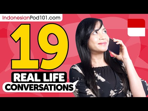 19 Daily Indonesian Conversations - Learn Basic Indonesian Phrases