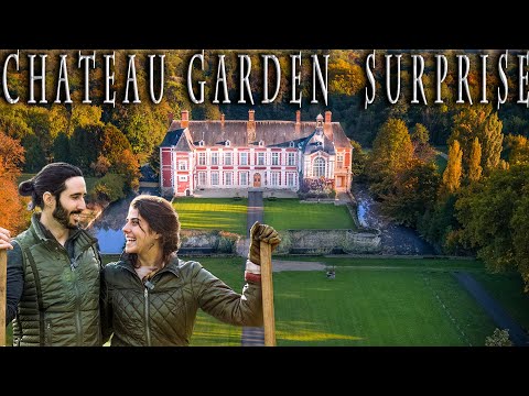Our Chateau Garden Surprise Was Hidden In The Trees!  |  French Chateau Renovations