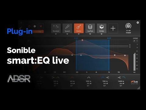 Sonible smart:EQ live - Adapative AI Equalizer