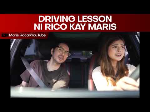 Rico Blanco, tinuruan si Maris Racal mag drive