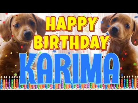 Happy Birthday Karima! ( Funny Talking Dogs ) What Is Free On My Birthday