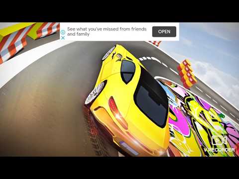 Car Stunts Mega Ramp Mode/ Blue Formula Car Driving /Android Gameplay FullHD