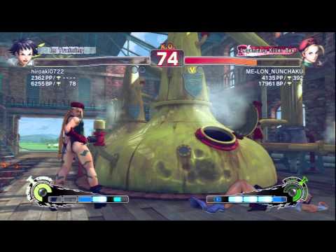 hiroaki0722 (Makoto) Vs ME-LON_NUNCHAKU (Cammy) SSF4 AE Ranked Matches - PSN