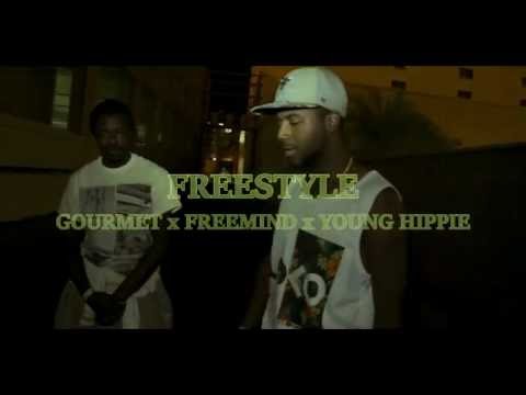 FREESTYLES: Freestyle Session While Filming "RNT" ft. Gourmet, Freemind, Young Hippie