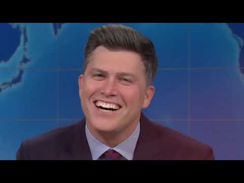 Michael Che and Colin Jost swap jokes for 10 minutes straight