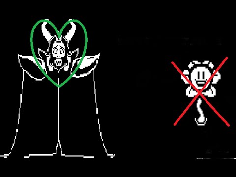 If you SPARE ASGORE but KILL FLOWEY in a previous run (neutral ending) UNDERTALE