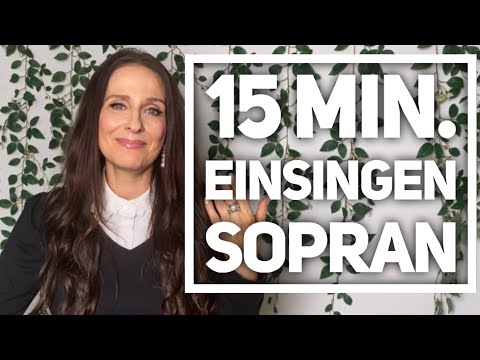 15 Min. Einsingen vor der Chorprobe für Sopran / Kopfstimm-Training - Sing dich mit mir ein!