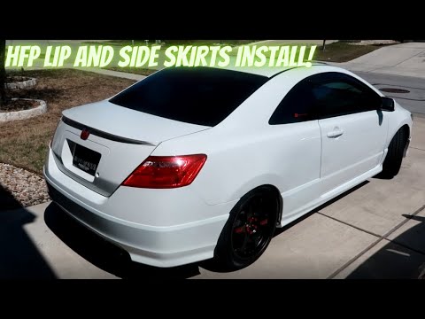 HFP side skirts and rear lip install!
