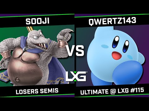 Sooji (K.Rool) vs qwertz143 (Kirby) - Smash Ultimate @ LXG 115