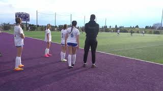Madison West JV1 girl soccer vs Waunakee