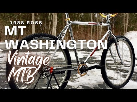 Neo Klunker: 1988 Ross Mt. Washington Vintage Mountain Bike Restoration