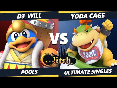 Glitch Konami Code - D3_Will (Dedede) Vs. Yoda Cage (Bowser Jr.) SSBU Ultimate Tournament