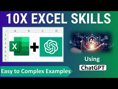 How to Use ChatGPT to Solve Excel Problems | Easy to Advanced Examples | Excel + AI Tutorial