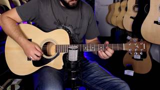 Video thumbnail for Yamaha FS100C NT - Guitar Demo by Artyom Reborn