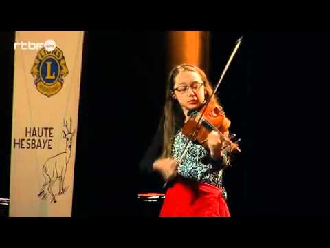 12-year-old Veronika Mona Bogic gives winning de Falla performance at Grumiaux Violin Competition | Article | The Strad