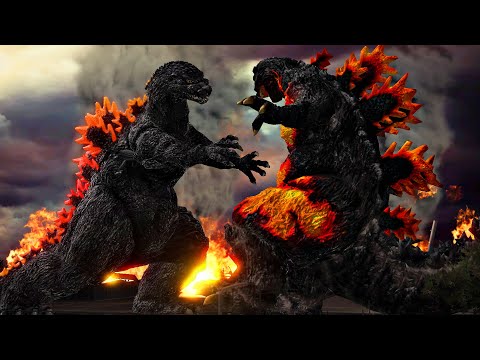 BURNING GODZILLA BATTLE!! || GODZILLA PS5