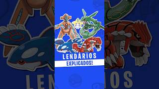 POKEMON LENDÁRIOS EXPLICADOS, os de Hoenn!#pokemon #animepokémon