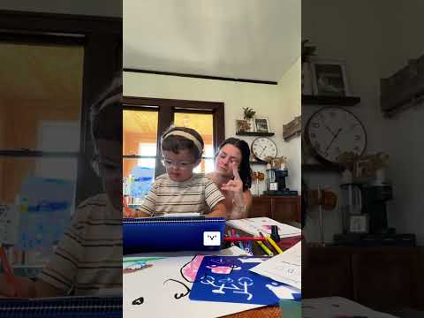 Coop having a full time interpreter at school means a renewed interest in ASL…and I’m here for it.