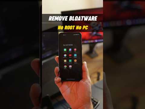 Remove Android BLOATWARE Without ROOT or PC!