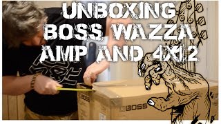 Video thumbnail for Unboxing Boss WAZZA amp head, 4x12 cab and Steve Vai tone capsule by Paul Glover