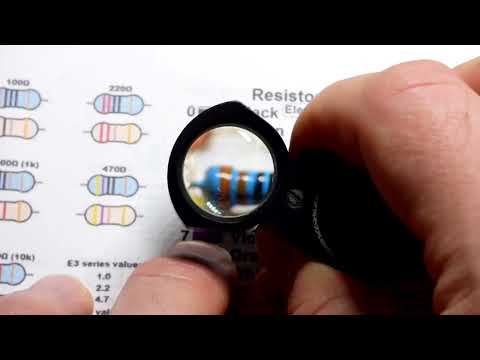 330 Ohm Resistor Color Code Of Blue Body Component