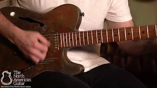 Video thumbnail for James Trussart Deluxe Steelcaster Electric Guitar - Played by Carl Miner by Carter Vintage Backstage