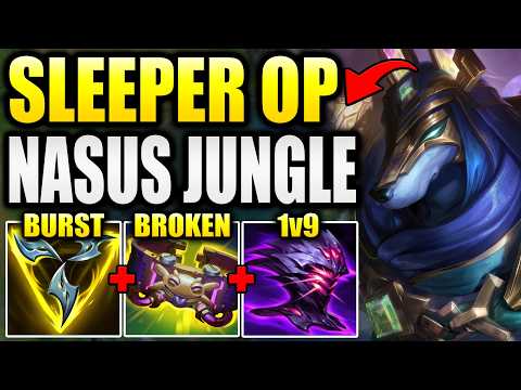 NASUS JUNGLE IS A REAL SLEEPER OP PICK RIGHT NOW!