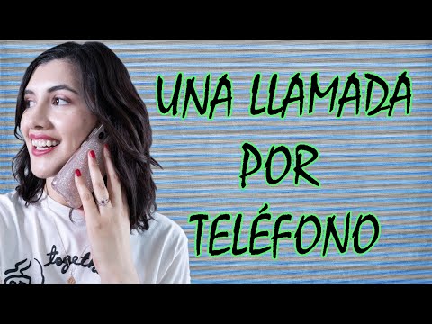 Una conversación por celular en español/Ejercicio de escucha básico en español/Spanish for beginners