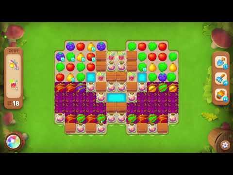 Gardenscapes 2089 Level - 18 moves - NO BooSTERS