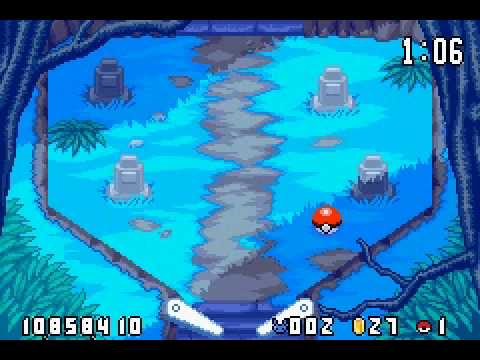 Pokemon Pinball Ruby and Sapphire - Duskull Bonus Stage